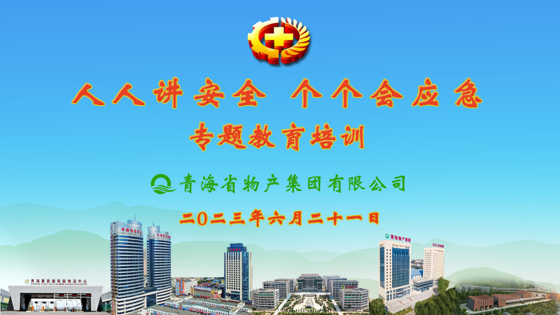 提高安全管理水平 落實全員安全責任——集團安委會舉辦2023年“人人講安全，個個會應急”專題教育培訓