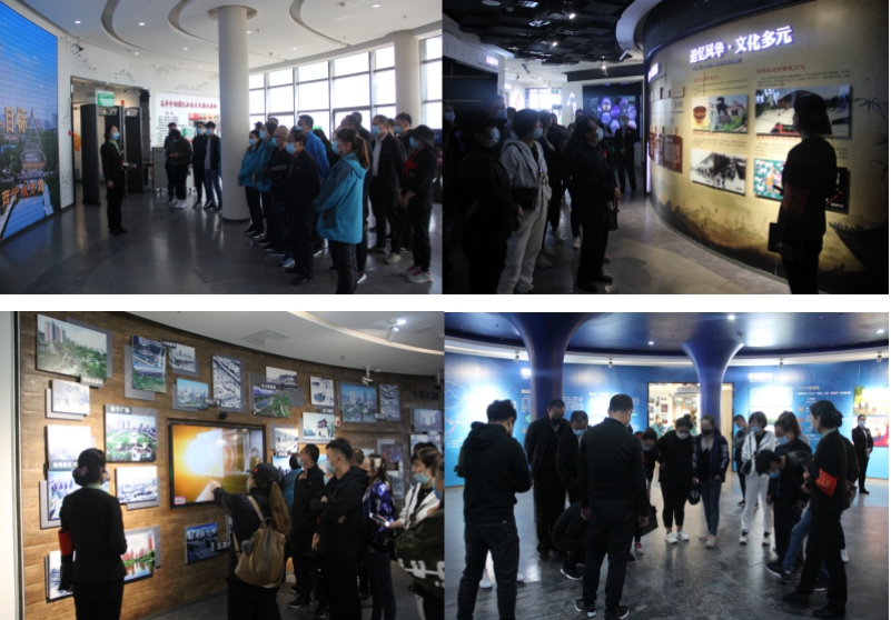 三建公司、現代物流公司黨支部聯合開展“參觀愛國教育基地，弘揚愛國主義精神”活動